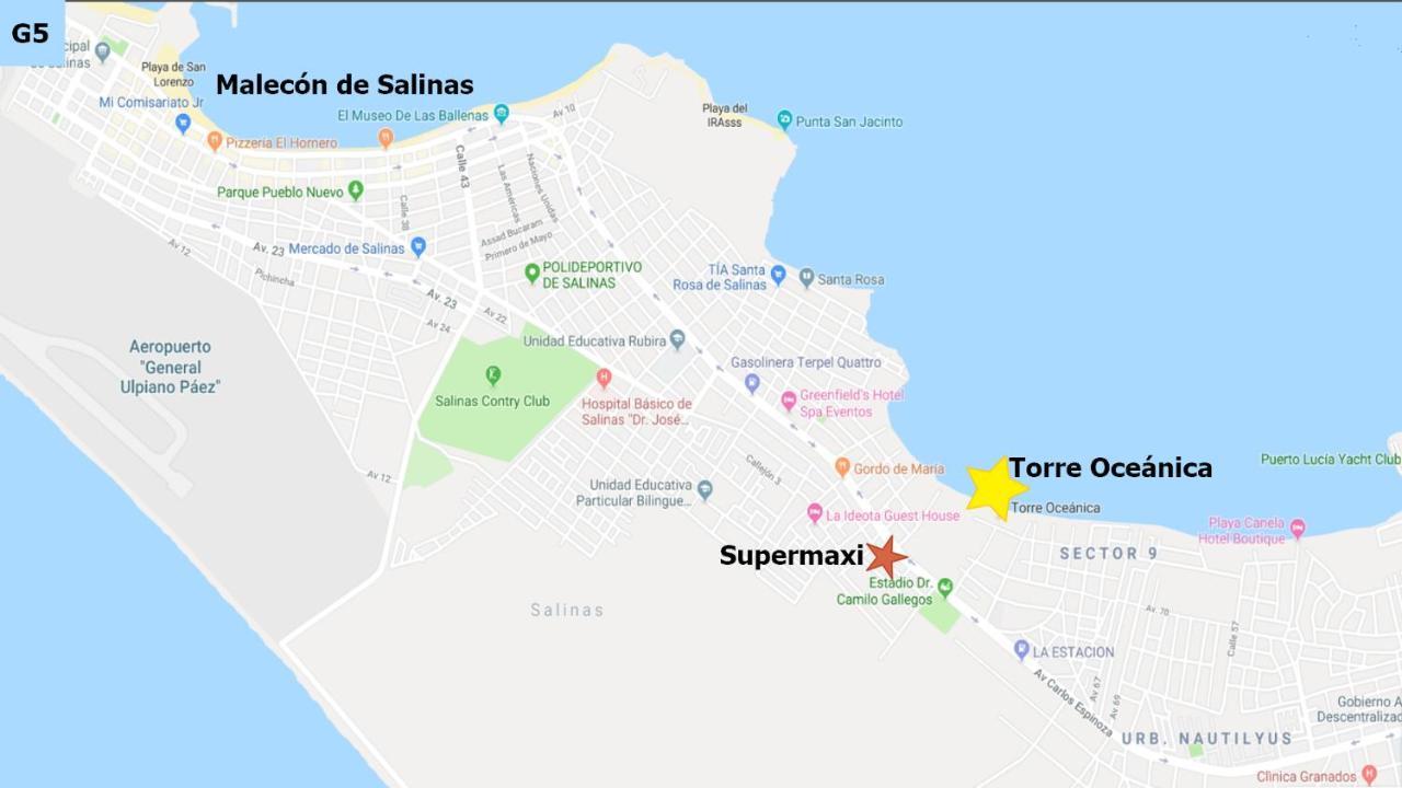 Torre Oceanica En Salinas - Ecuador Lejlighed Eksteriør billede